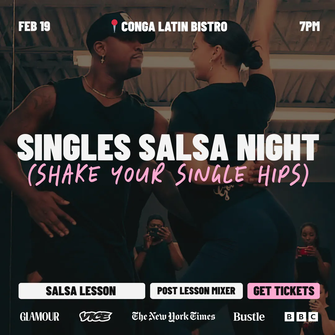 THURSDAY | SINGLES SALSA DANCE NIGHT | CONGA LATIN BISTRO | MINNEAPOLIS ...