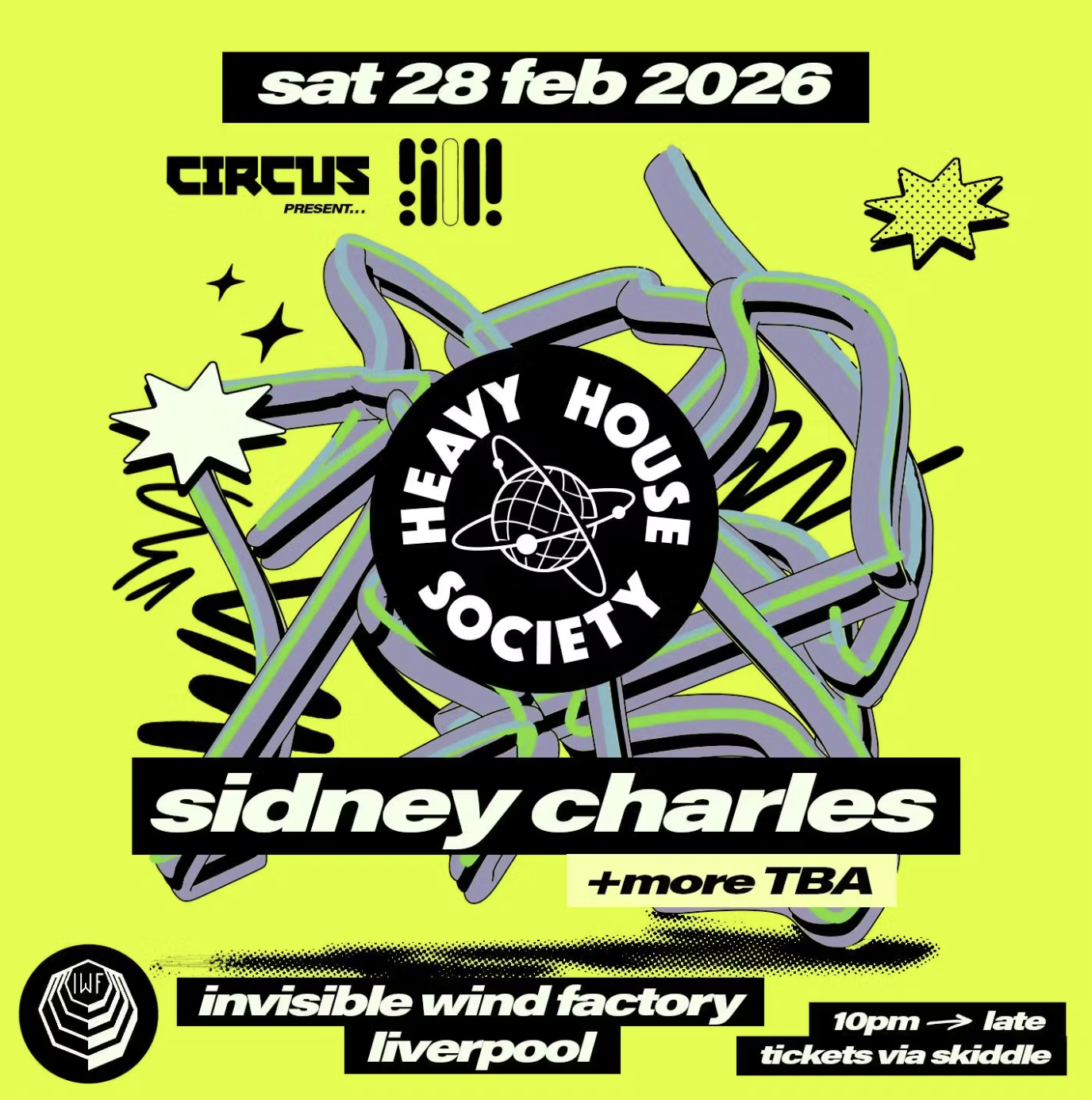 Heavy House Society – Sidney Charles Invisible Wind Factory