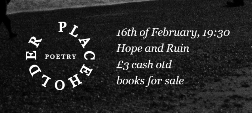 Placeholder – Poetry Night