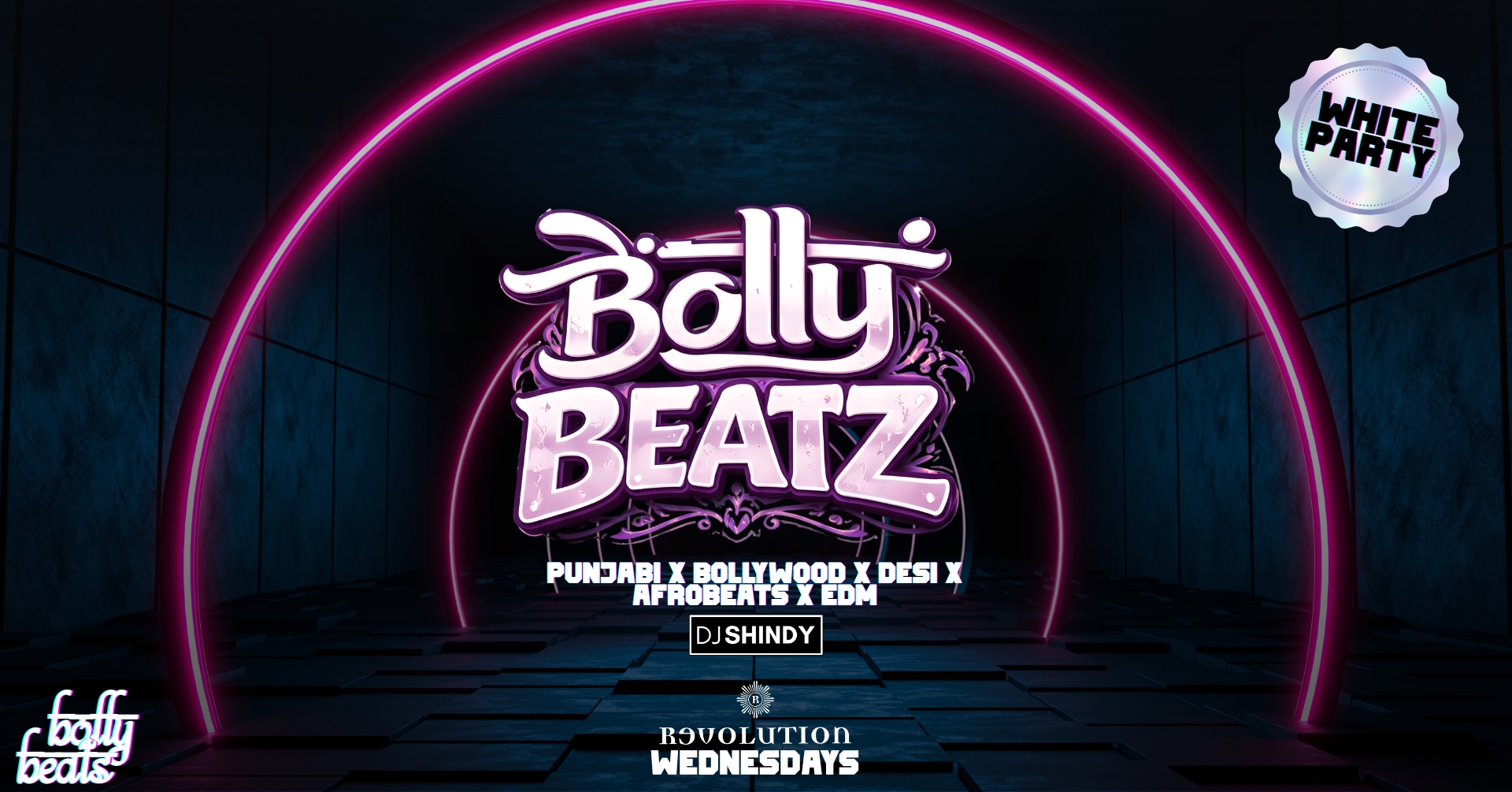 Bolly Beats 💥White Party W/ DJ Shindy x punjabi x bollywood x desi x afrobeats