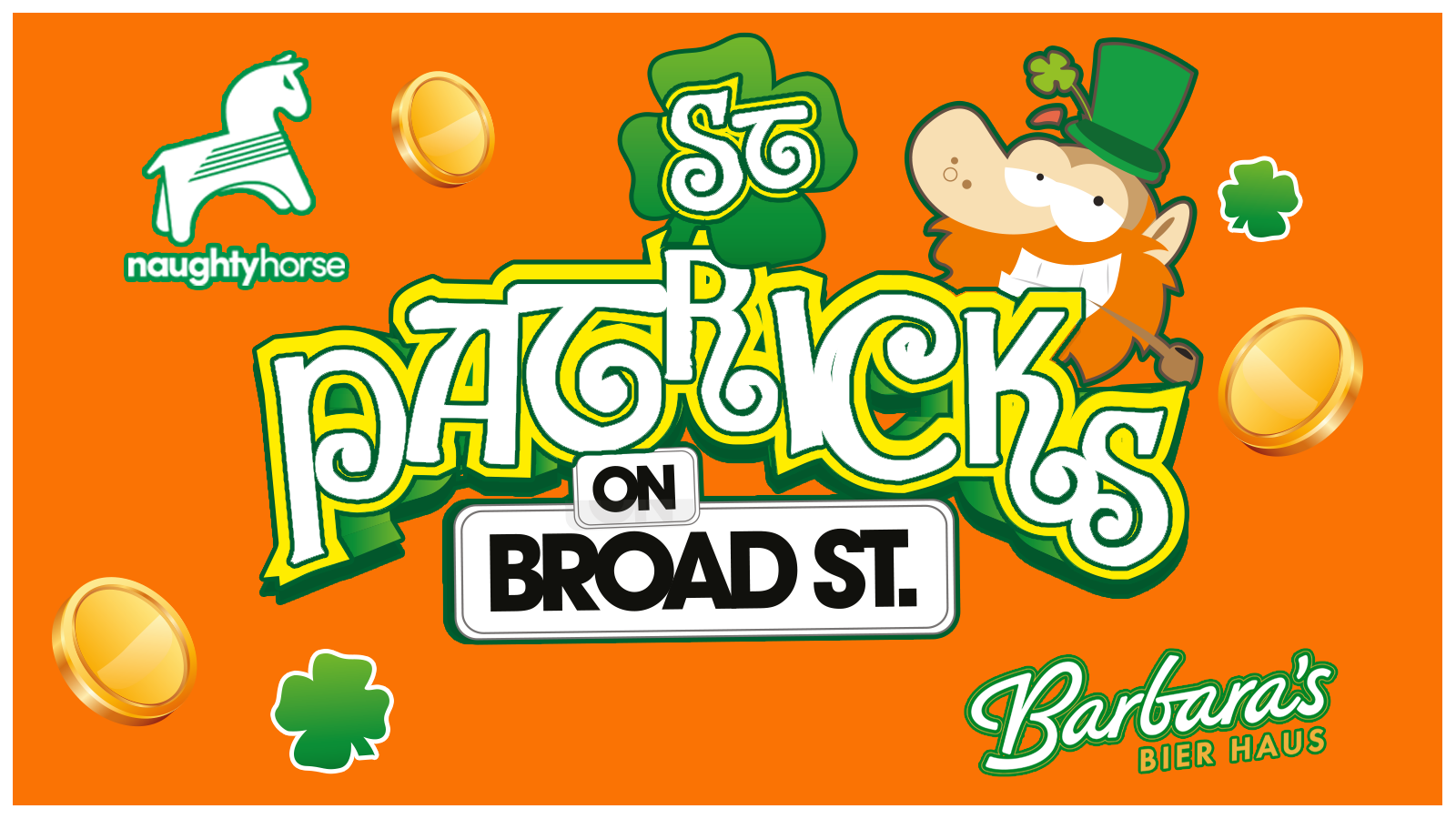 St Patricks On Broad Street [Selling Fast] BARBS paddy’s day!