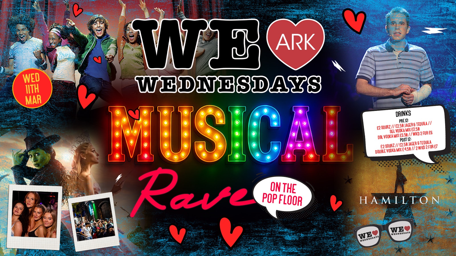 WE LOVE ❤️ WEDNESDAYS – MUSICAL RAVE IN POPWORLD 🎶🪩 Manchester’s Biggest Student Night!