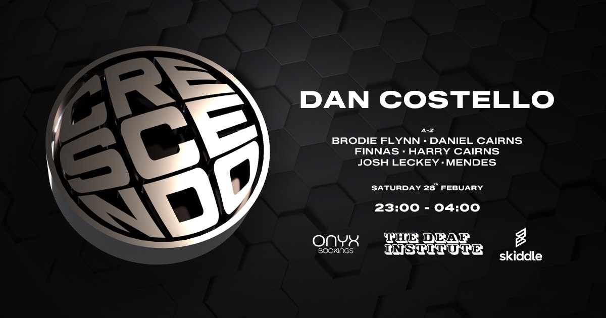 Crescendo presents: Joey London Style & Dan Costello