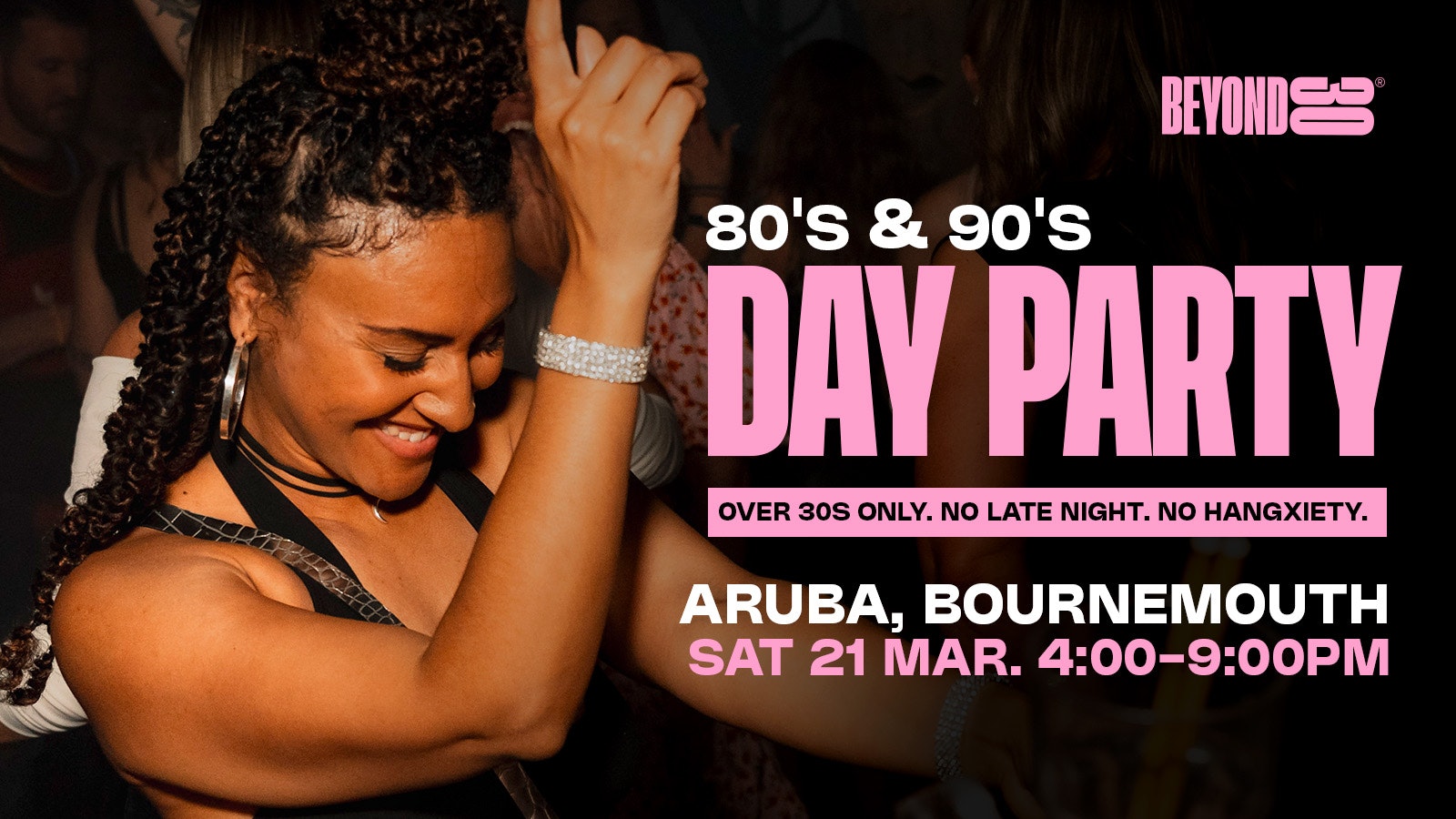 80s & 90s Over 30s Daytime Clubbing – BOURNEMOUTH🕺🏽