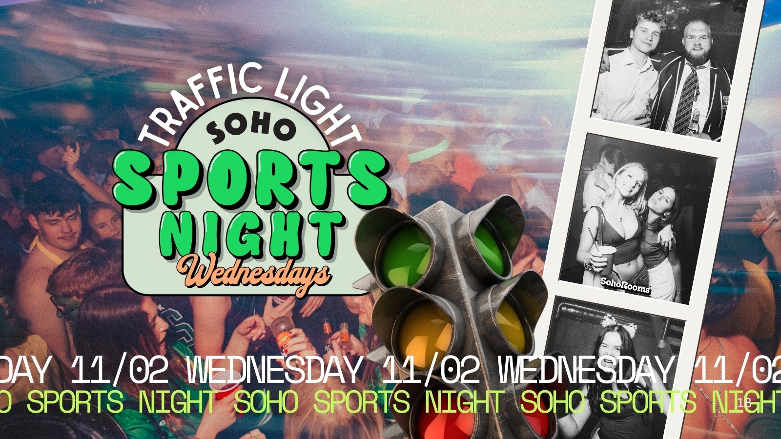 Your Official Soho Sports Night | Wednesday 11th Feb | Soho Rooms Newcastle