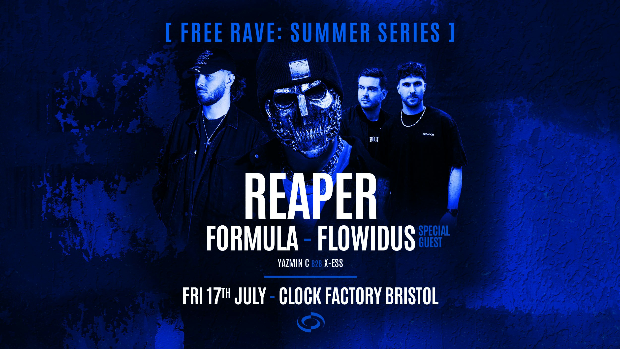 Bristol FREE Rave [Summer Series] • REAPER, Formula & Flowidus