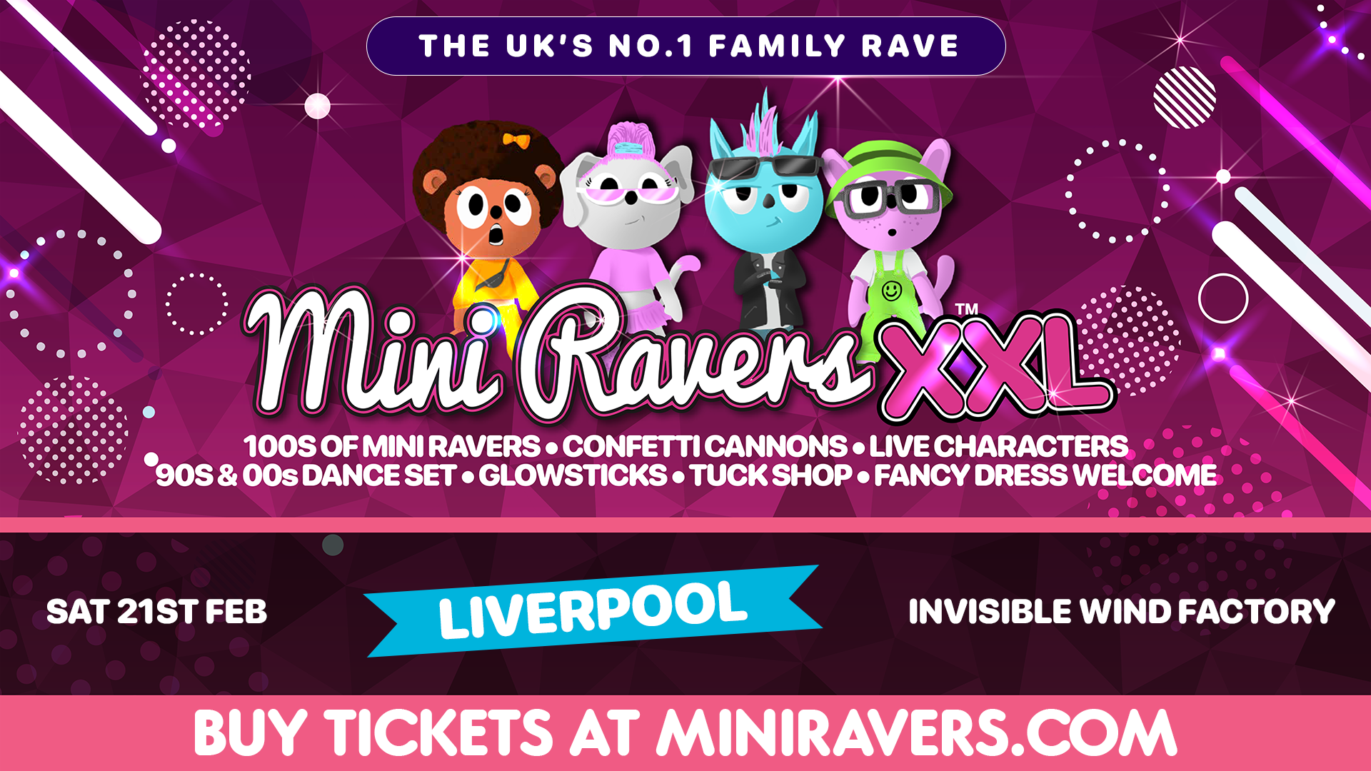 Mini Ravers XXL