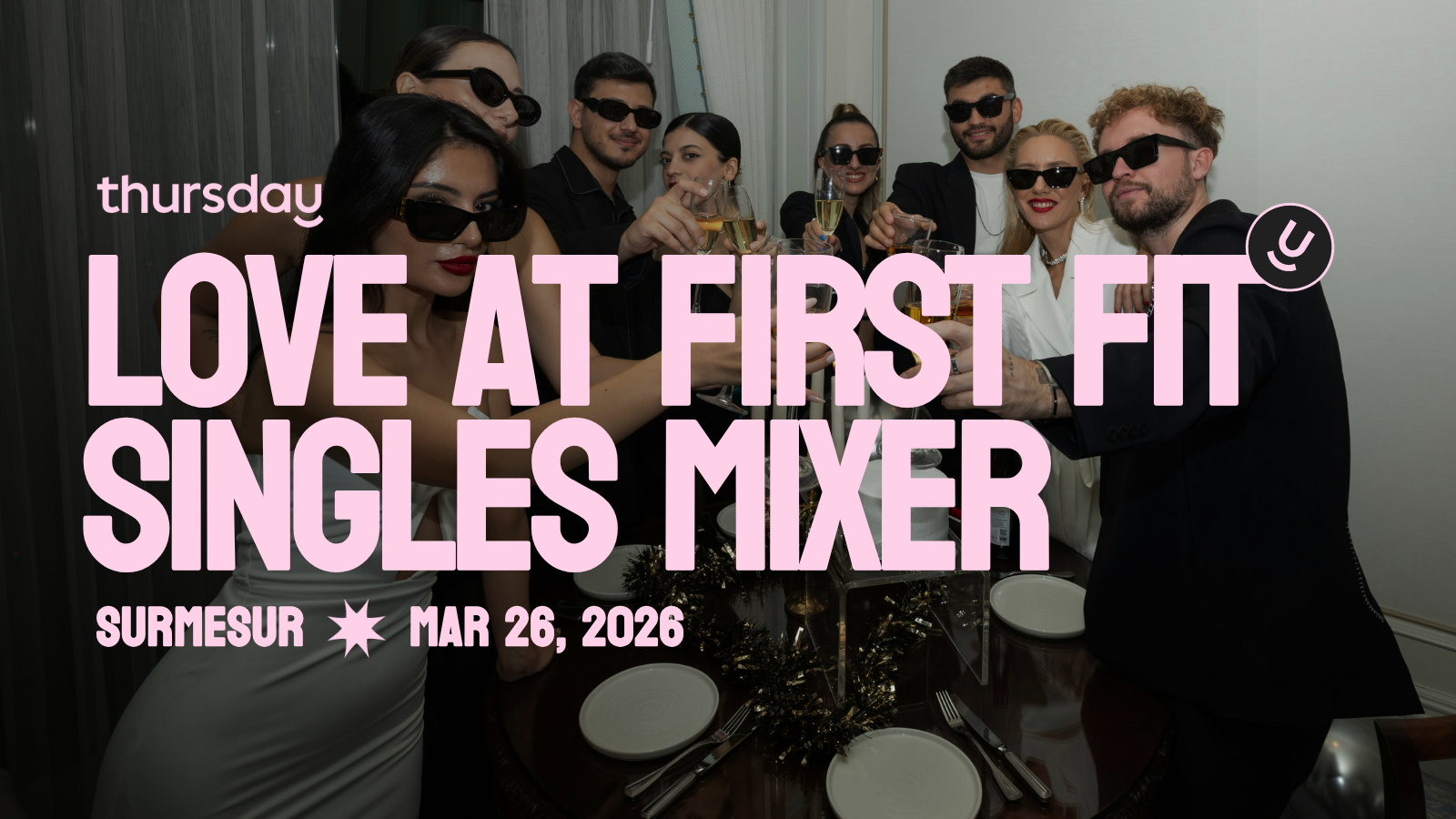 Love at First Fit Singles Mixer at Surmesur | Thursday Waterloo
