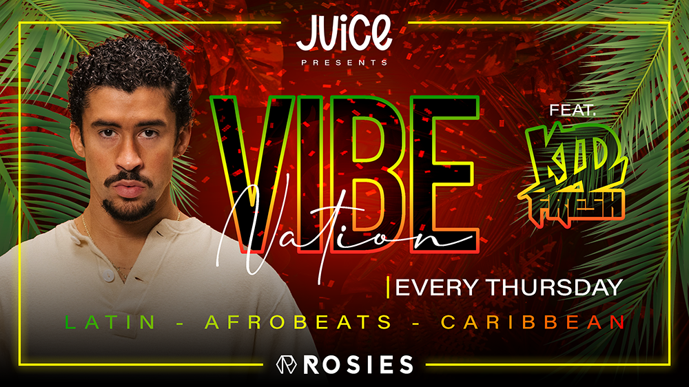 VIBE NATION “Three Worlds. One Rhythm. One Unforgettable Night.”