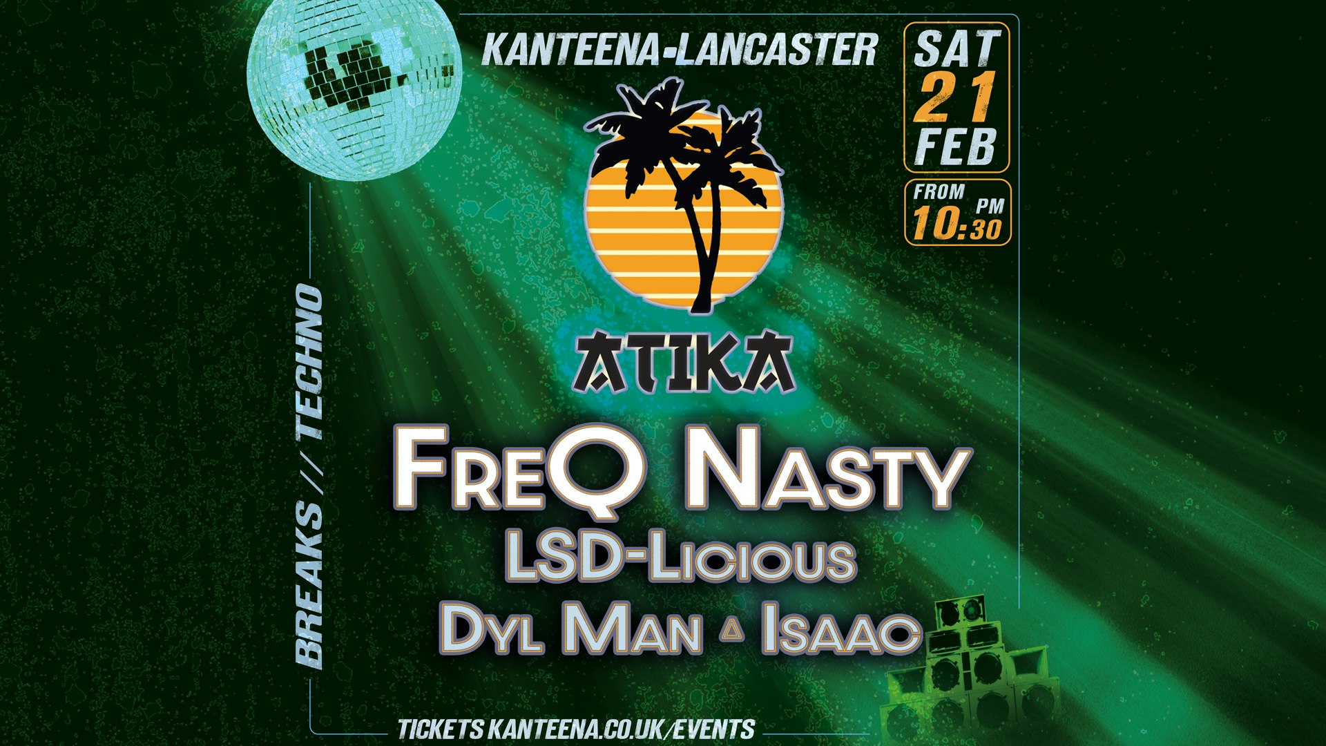 Atika Sessions w/ FreQ Nasty