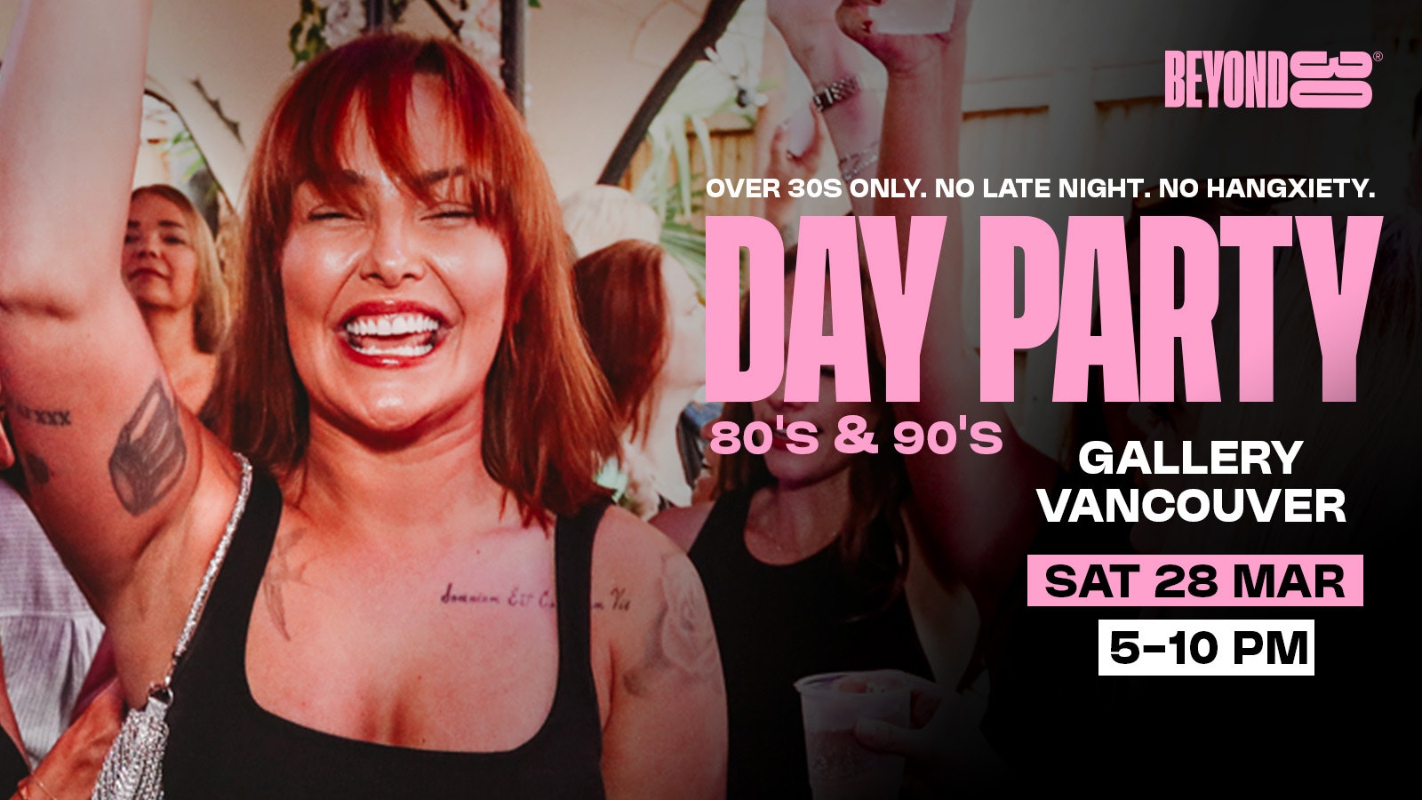 80s & 90s Over 30s Daytime Clubbing – VANCOUVER🕺🏽