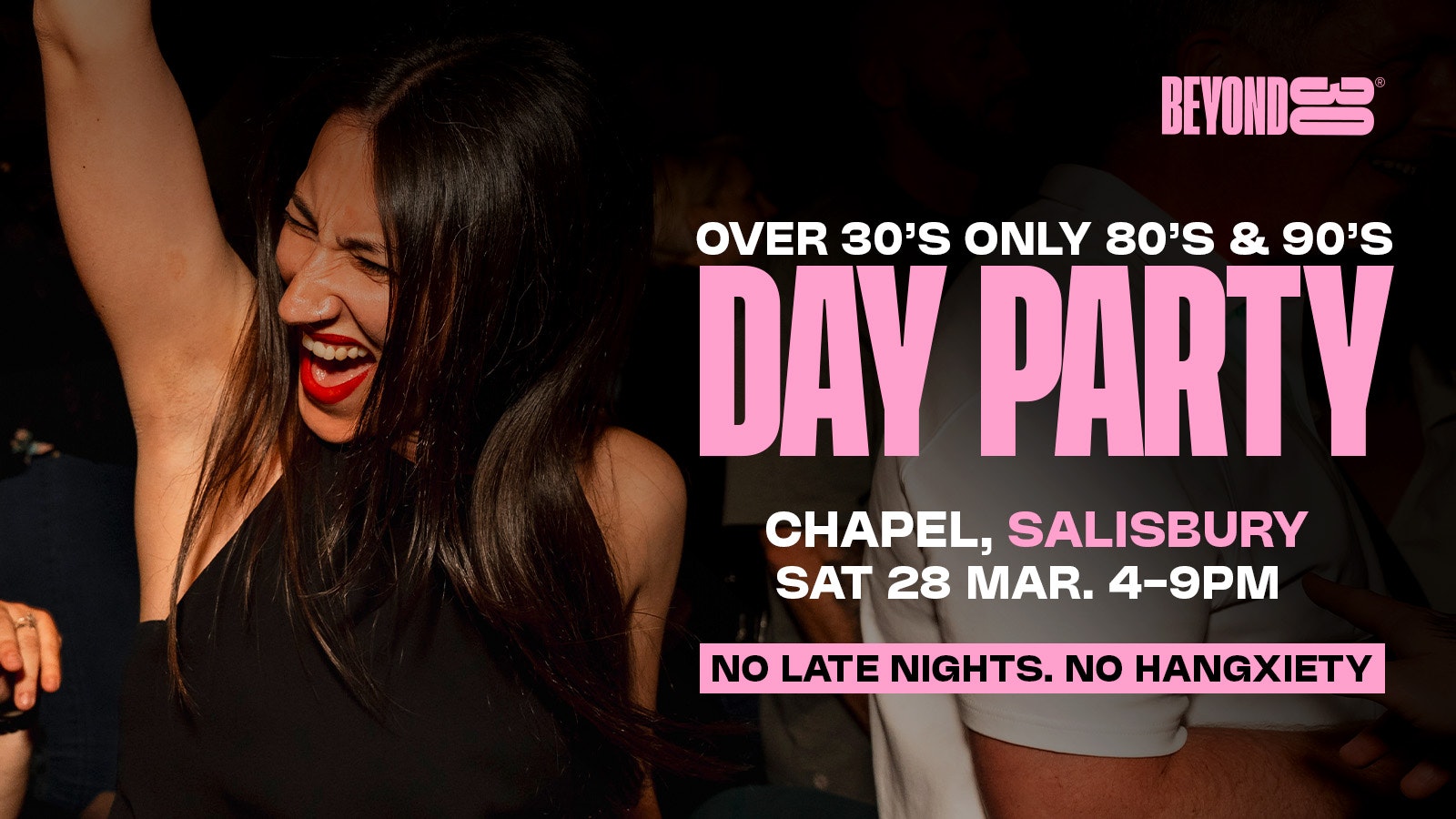 80s & 90s Over 30s Daytime Clubbing – SAILSBURY🕺🏽