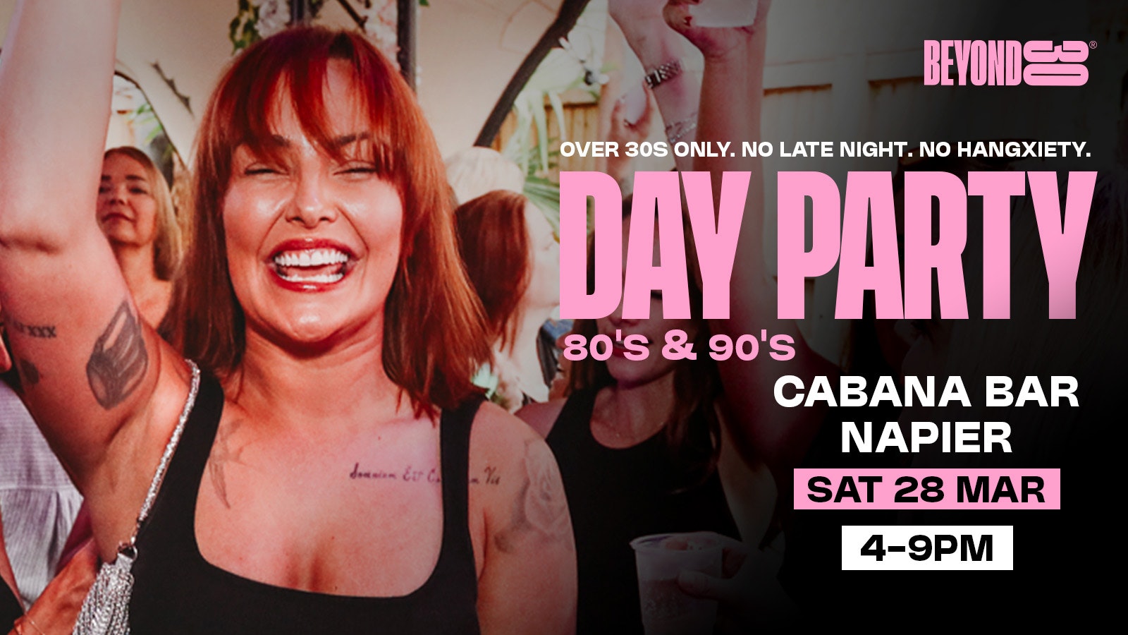 80s & 90s Over 30s Daytime Clubbing – NAPIER🕺🏽