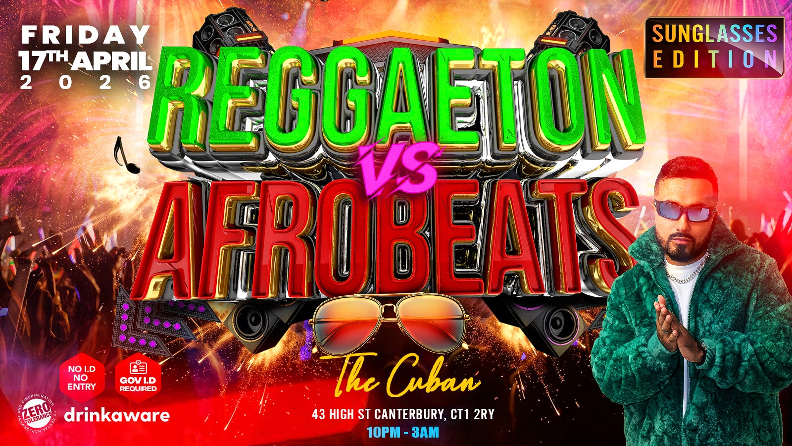 Reggaeton VS Afrobeats – Sunglasses Edition 😎