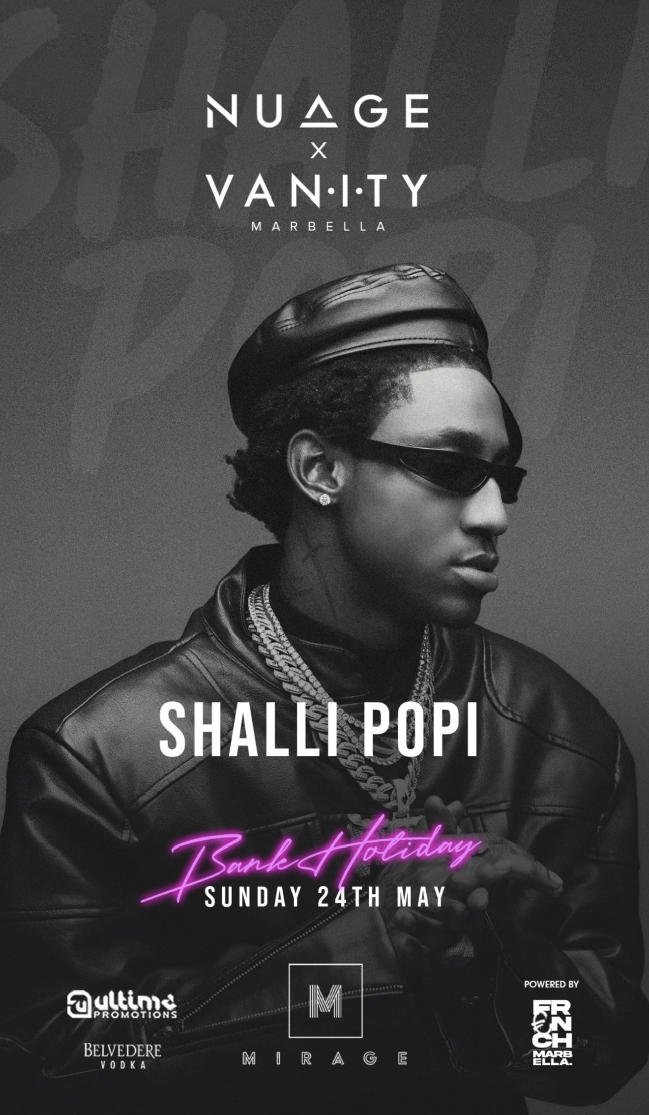 NUAGE X VANITY BLCK PARTY AFTER PARTY 24.05.26 – MIRAGE NIGHTCLUB MARBELLA