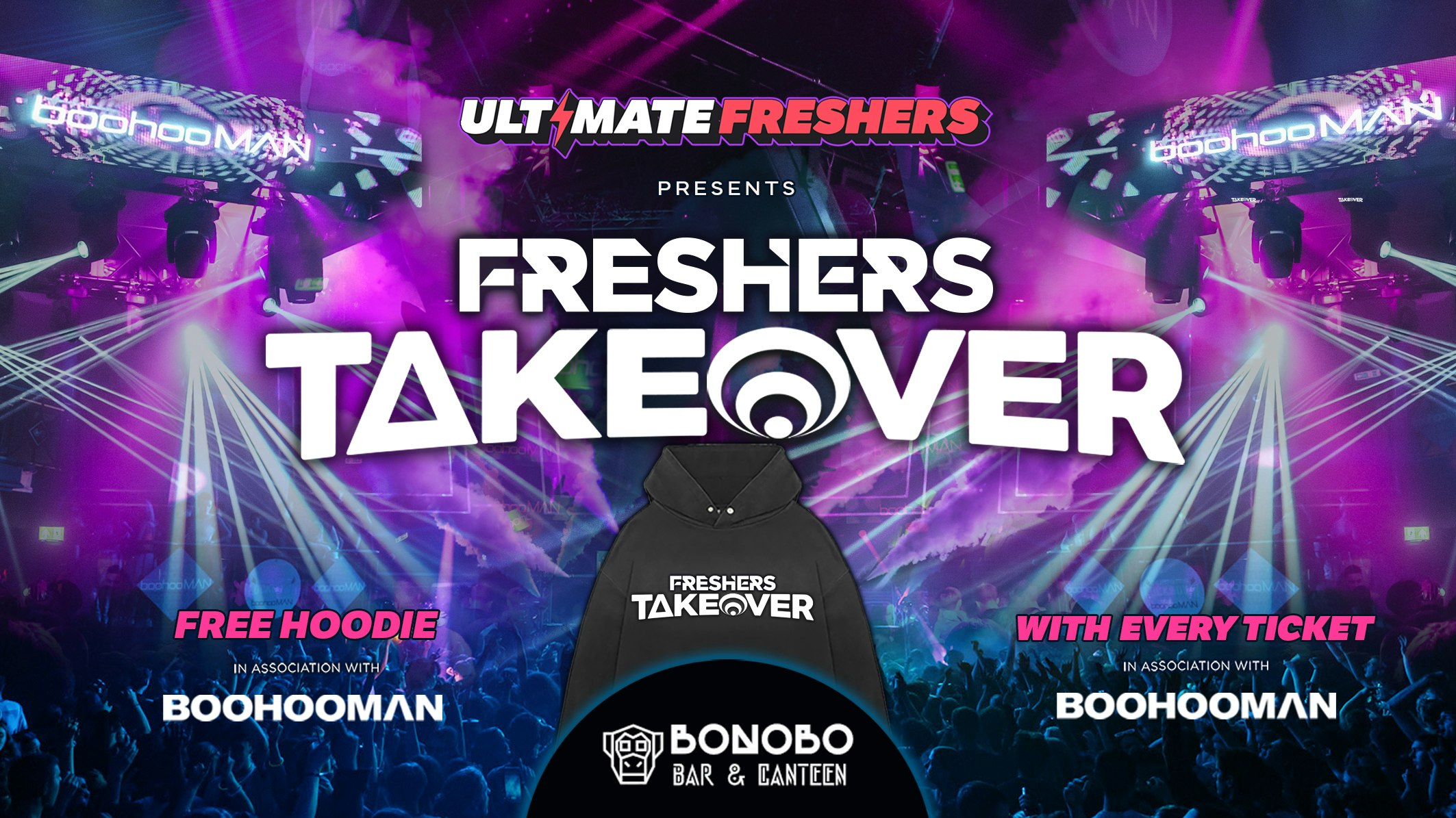 FRESHERS TAKEOVER CHESTER 2026 ⚡️ Sold Out 15 years Running! 👕 FREE Hoodie with Every Ticket!