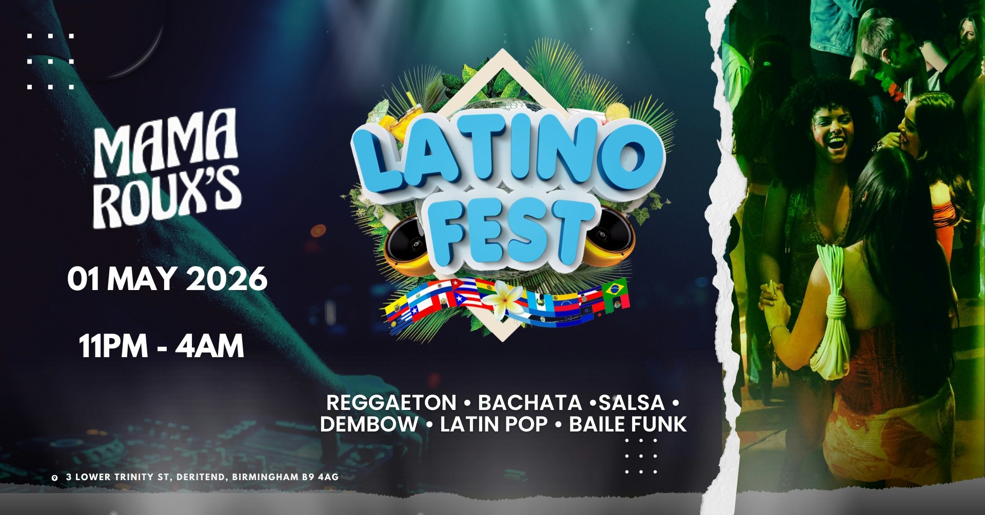 Latino Fest (Birmingham) 4am Finish!