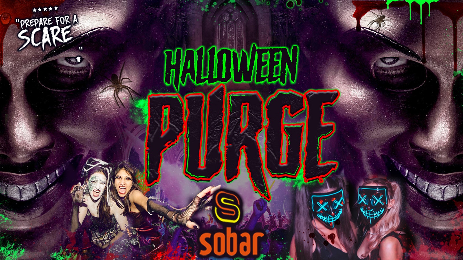 HALLOWEEN PURGE🩸 Southampton’s Biggest Halloween Event 🎃