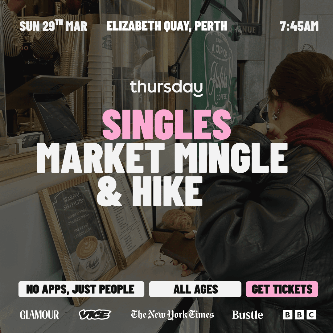 Sunday | Singles Morning Hike & Market Mingle @ Elizabeth Quay (All Ages)