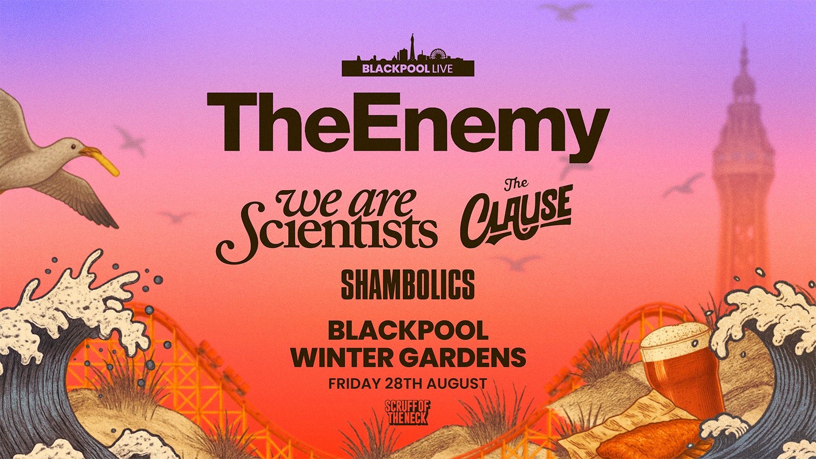 The Enemy | Blackpool, Winter Gardens
