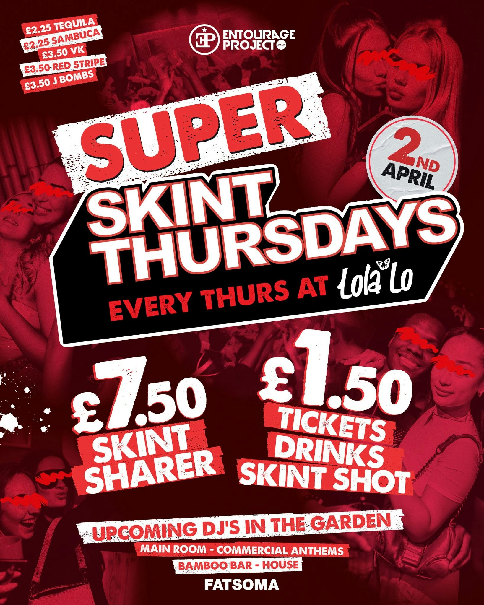 SUPER SKINT THURSDAYS🦸‍♀️ £3 TICKETS