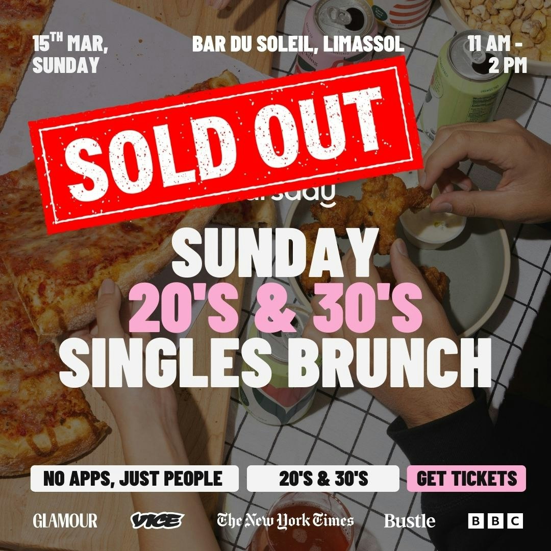 Sunday | Brunch Singles (24-39) | Limassol