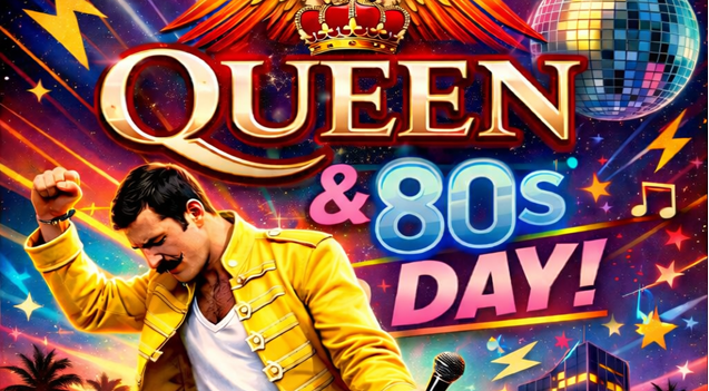 A Day Celebration of Queen & The 80s