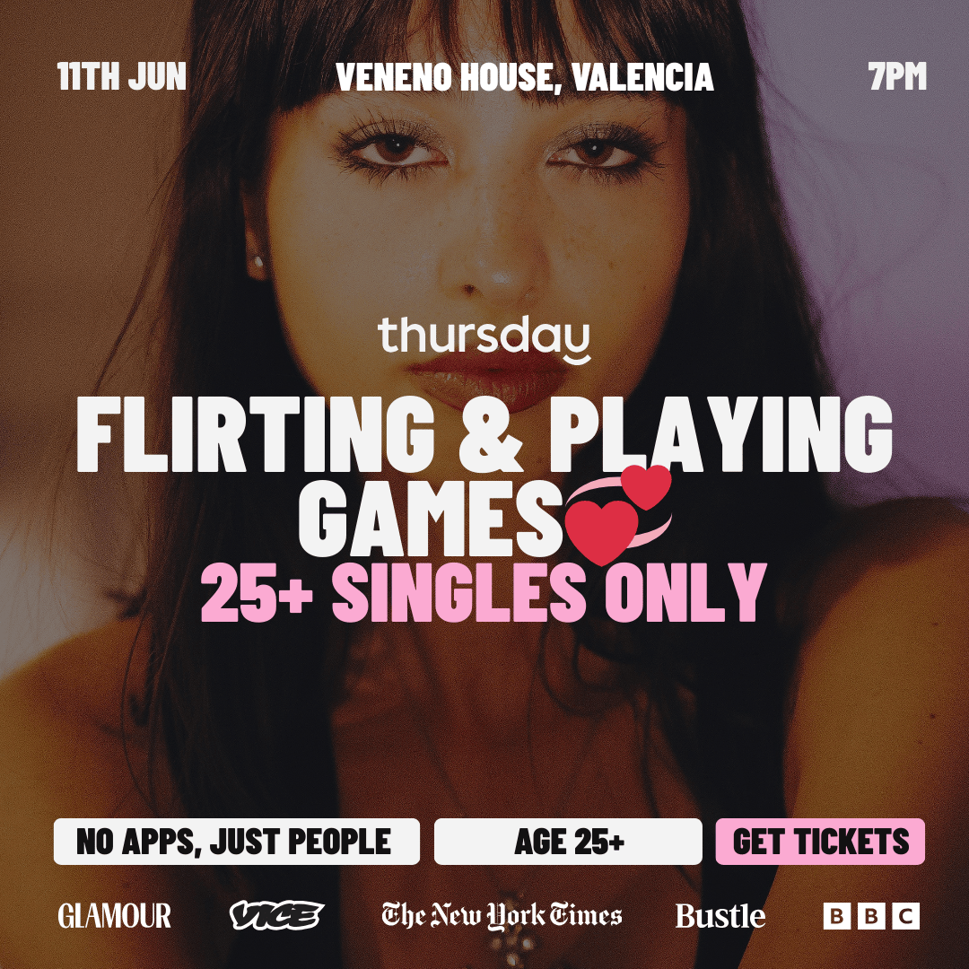Thursday (25+) | Drinks, Tapas & Games Night @Veneno House | Valencia