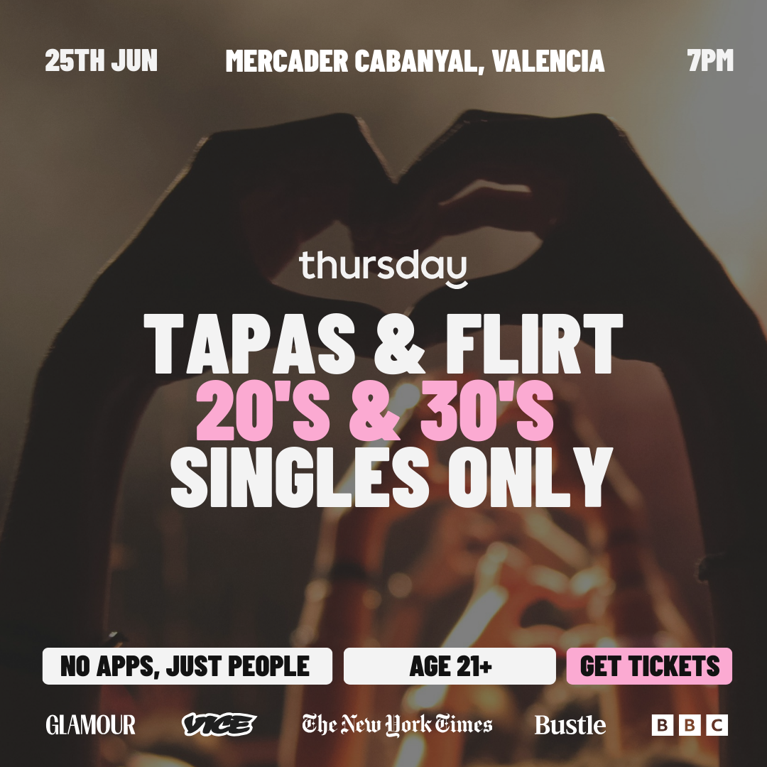 Thursday | Noche de Tapas y Coqueteo @Mercader Cabanyal