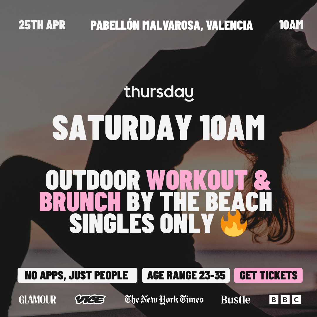 Saturday | Sweat & Chill: Beach Workout + Brunch | Valencia