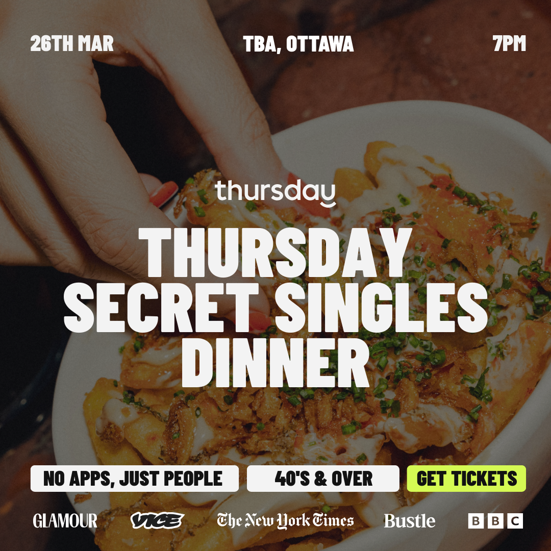 Thursday Dinner | Secret Singles Dinner (40+) | TBA