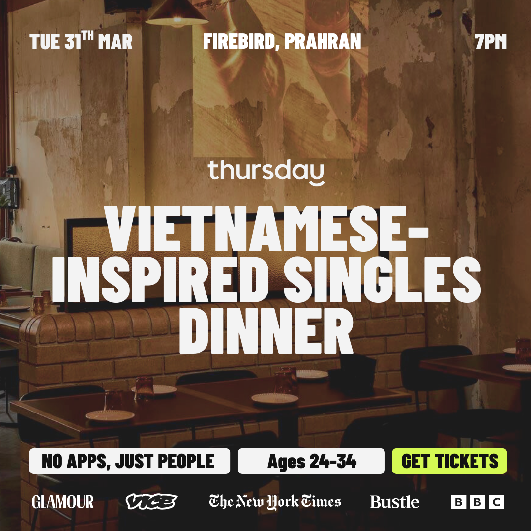 Tuesday | Vietnamese-inspired Singles Dinner (24-34 | Prahran