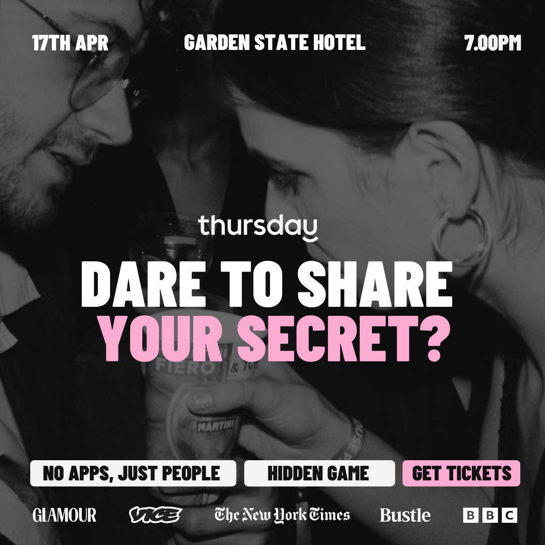 Friday | Dare to Share Your Secret |  Melbourne CBD
