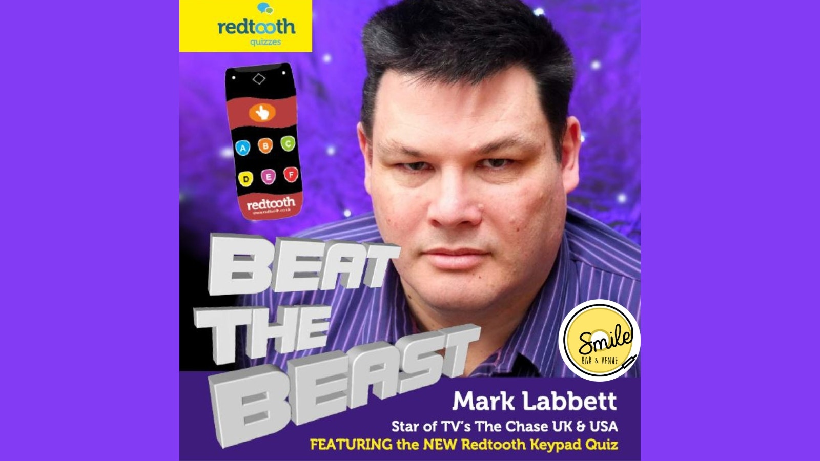‘BEAT THE BEAST” MARK LABBETT STAR OF THE CHASE