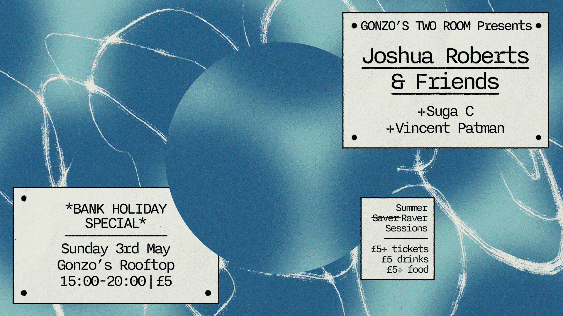 Rooftop Sunday Sessions w Joshua Roberts & Friends