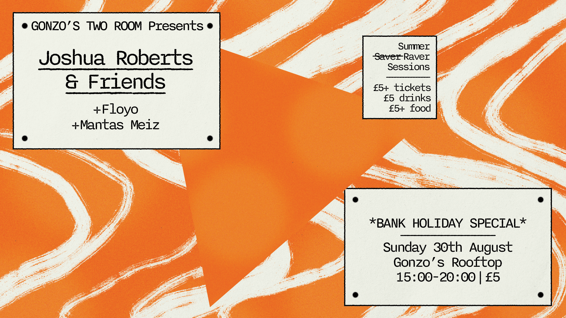 Rooftop Sunday Sessions w Joshua Roberts & Friends