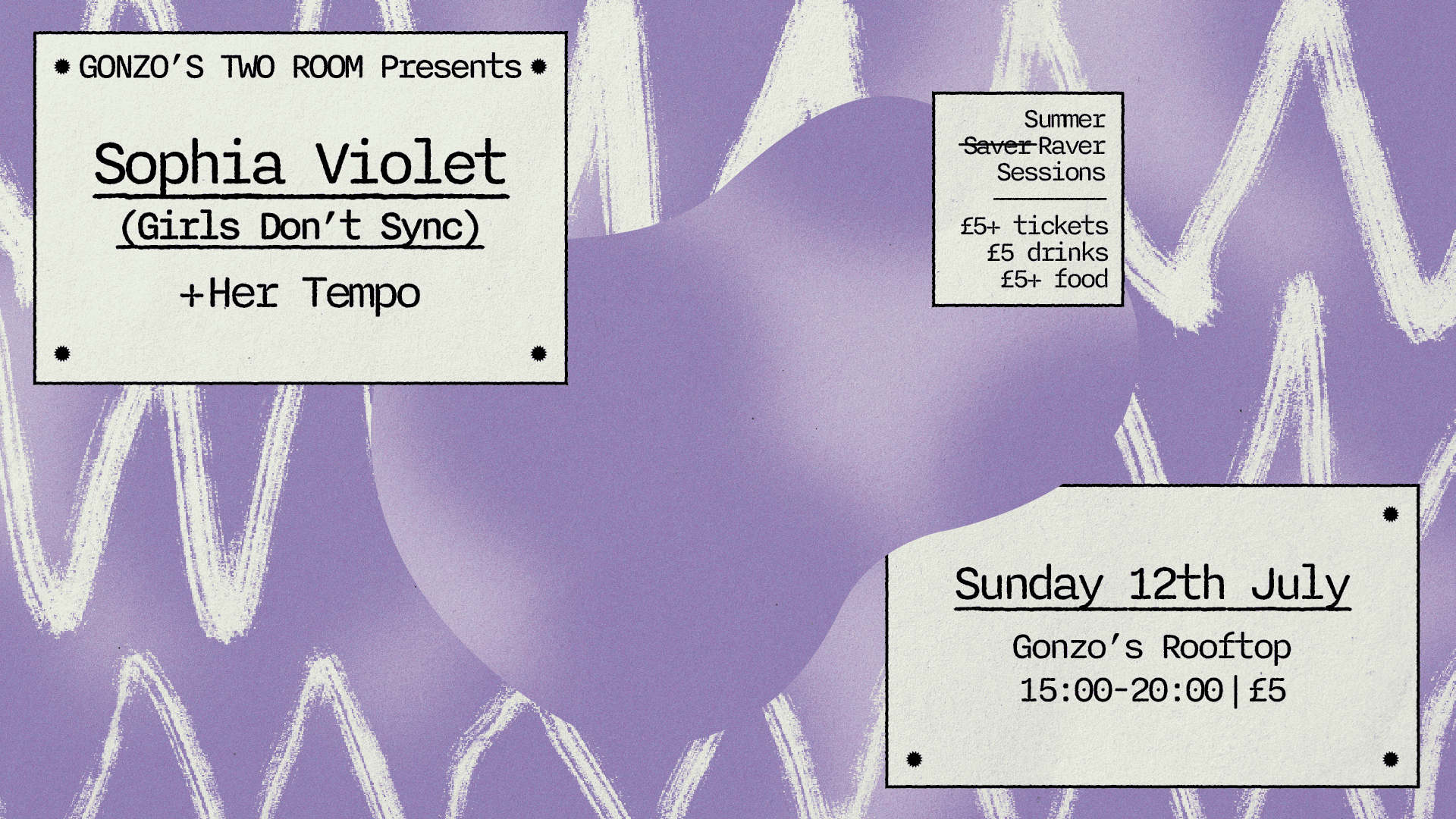 Rooftop Sunday Session w Sophia Violet (Girls Don’t Sync)