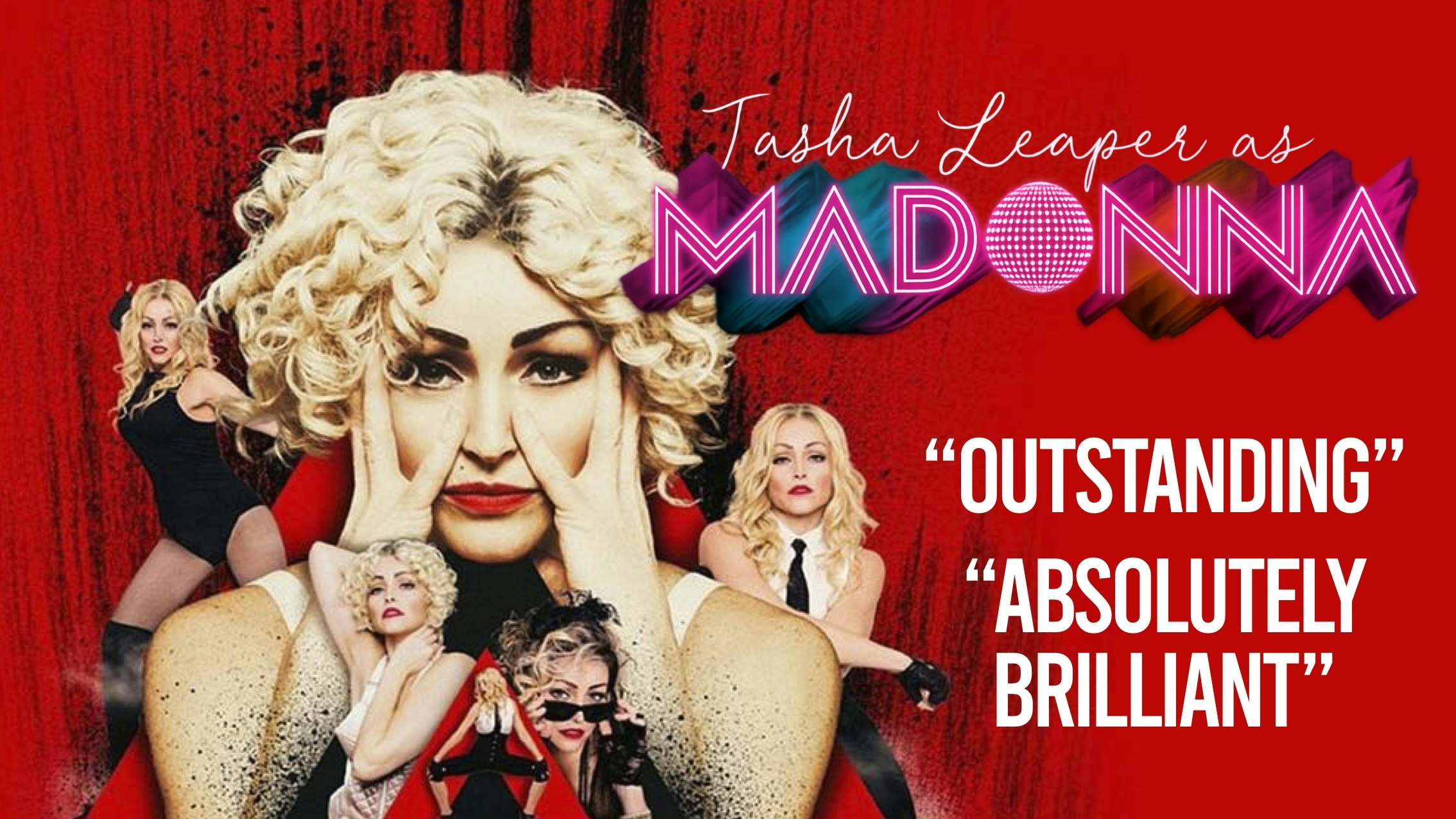 🚨 TICKETS SELLING FAST! ❤️ MADONNA NIGHT starring Tasha Leaper and her live band