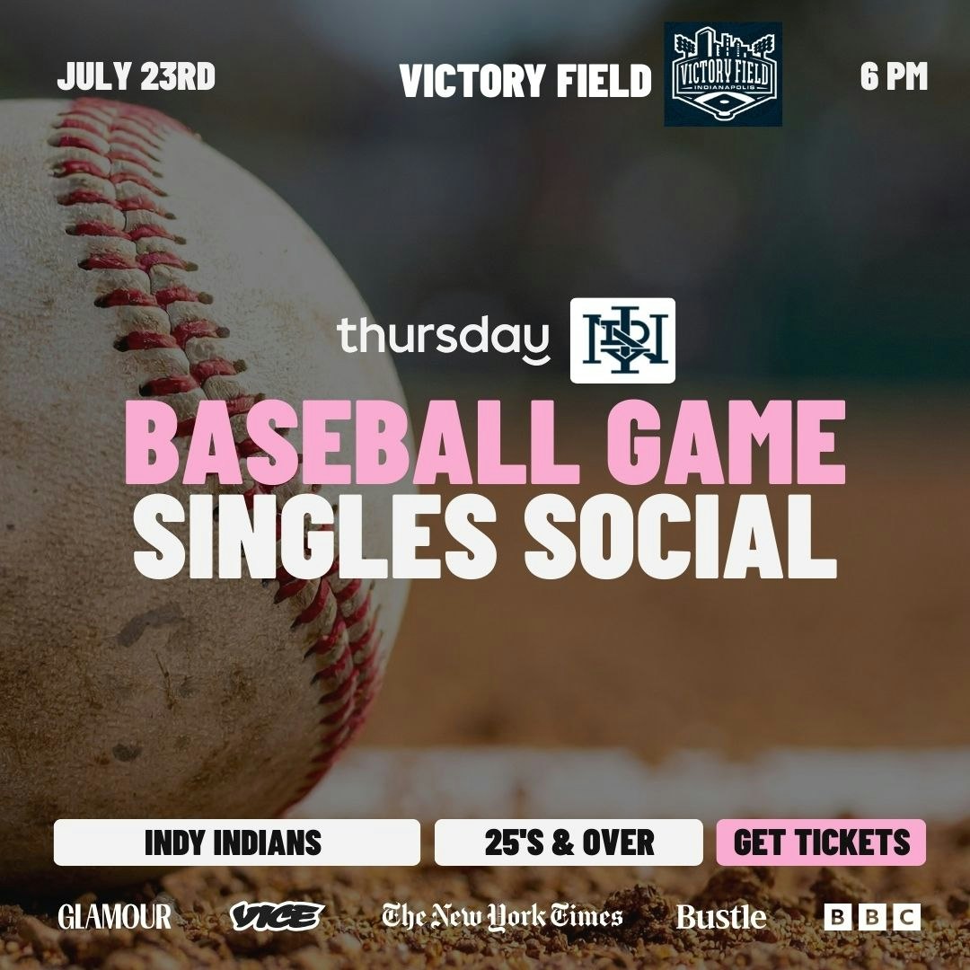 Thursday | Baseball Game Singles Social | Victory Field