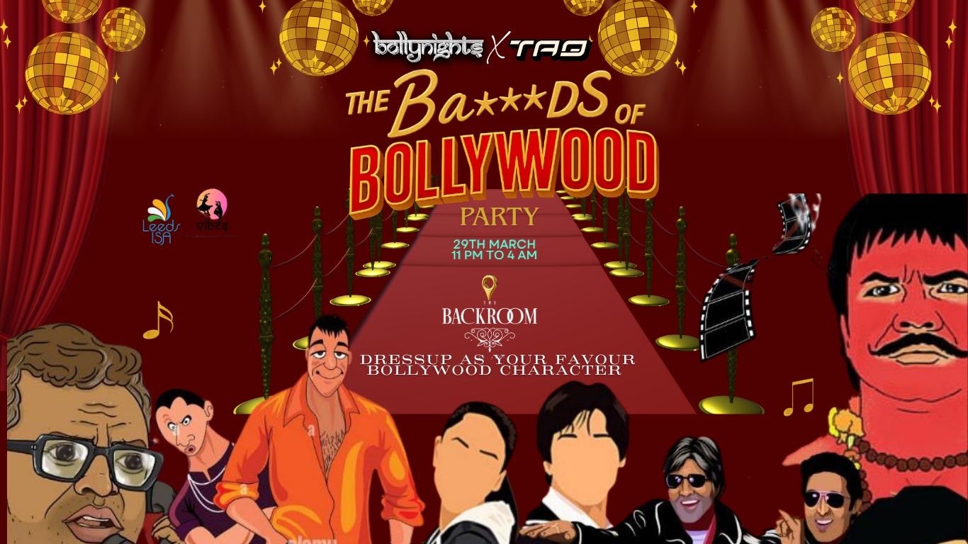 Leeds Bollywood Night at the BACKROOM | Sunday 29th March