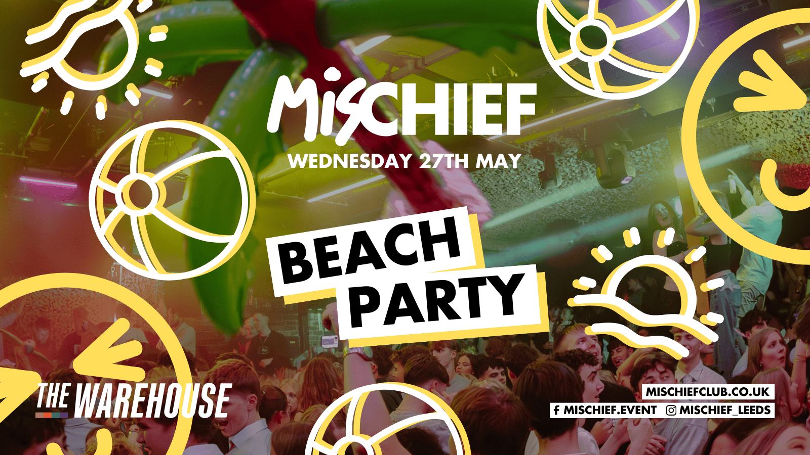 Mischief | Beach Party | 60% SOLD OUT!