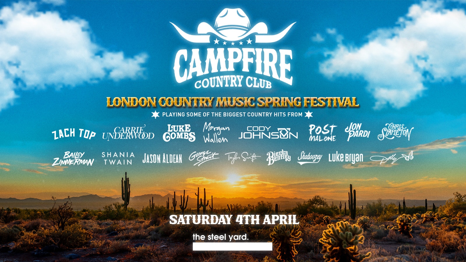 Campfire Country Club – London Country Music Spring Festival