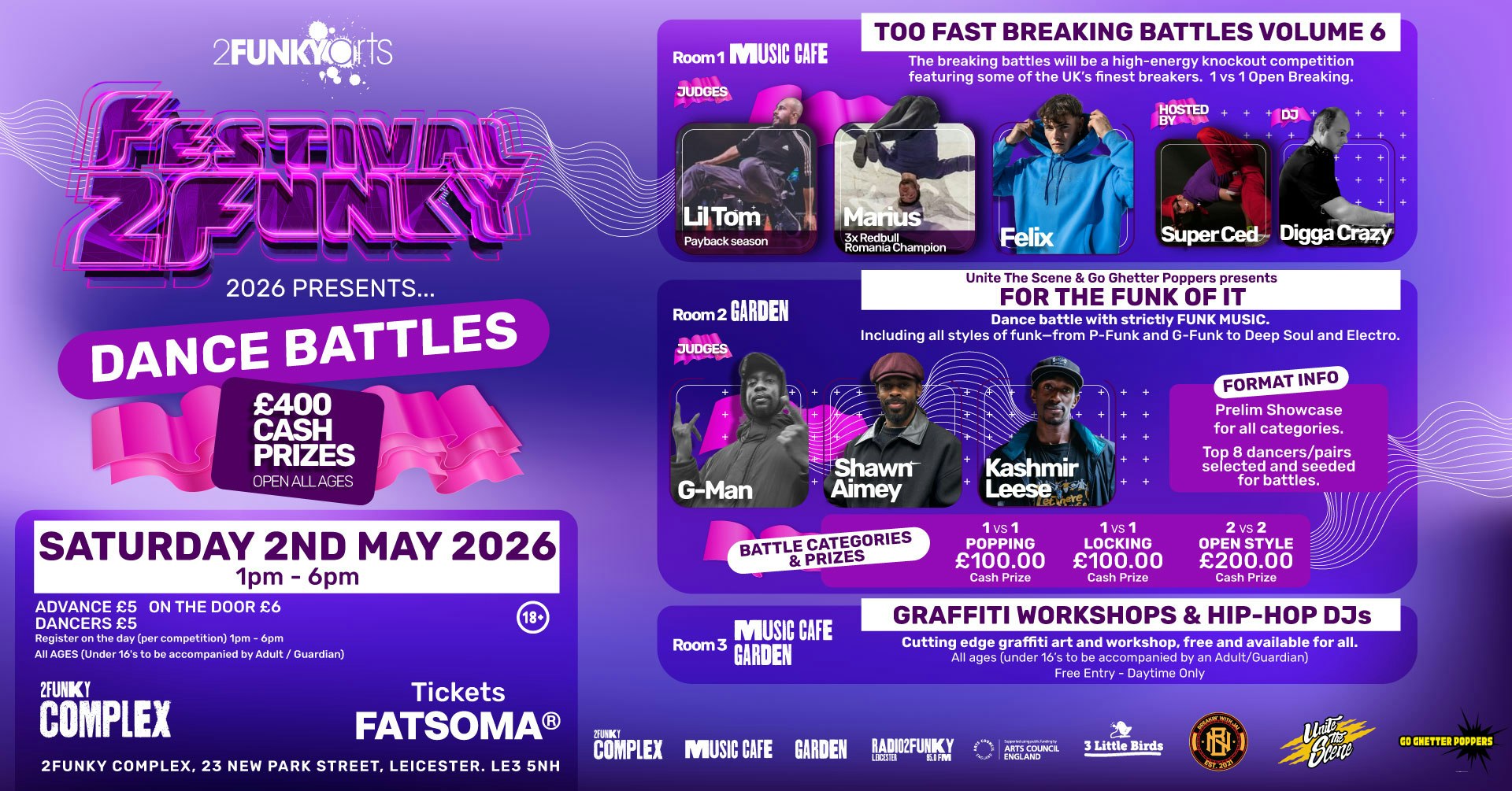 Dance Battles @ Festival2Funky 2026