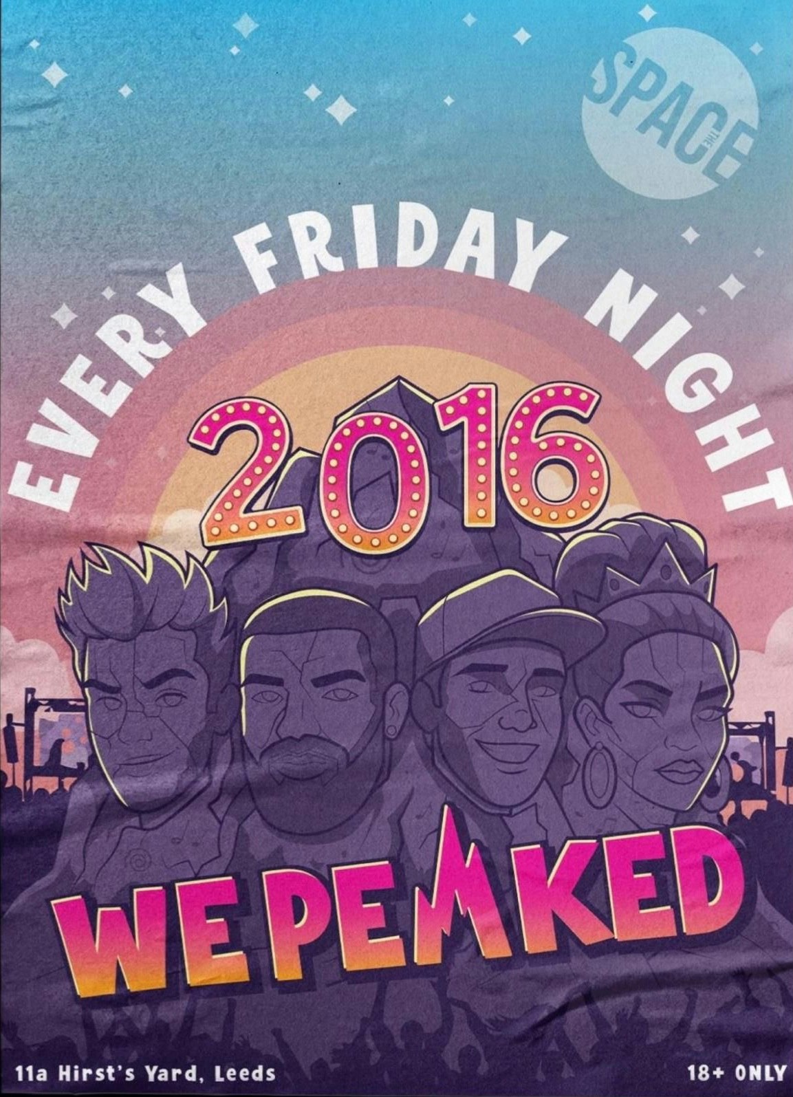 We Peaked @ Space Leeds – 20th March!