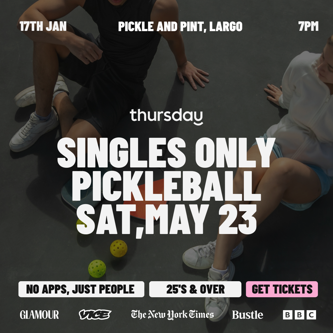 Thursday | Singles Only Pickleball | Tampa Bay