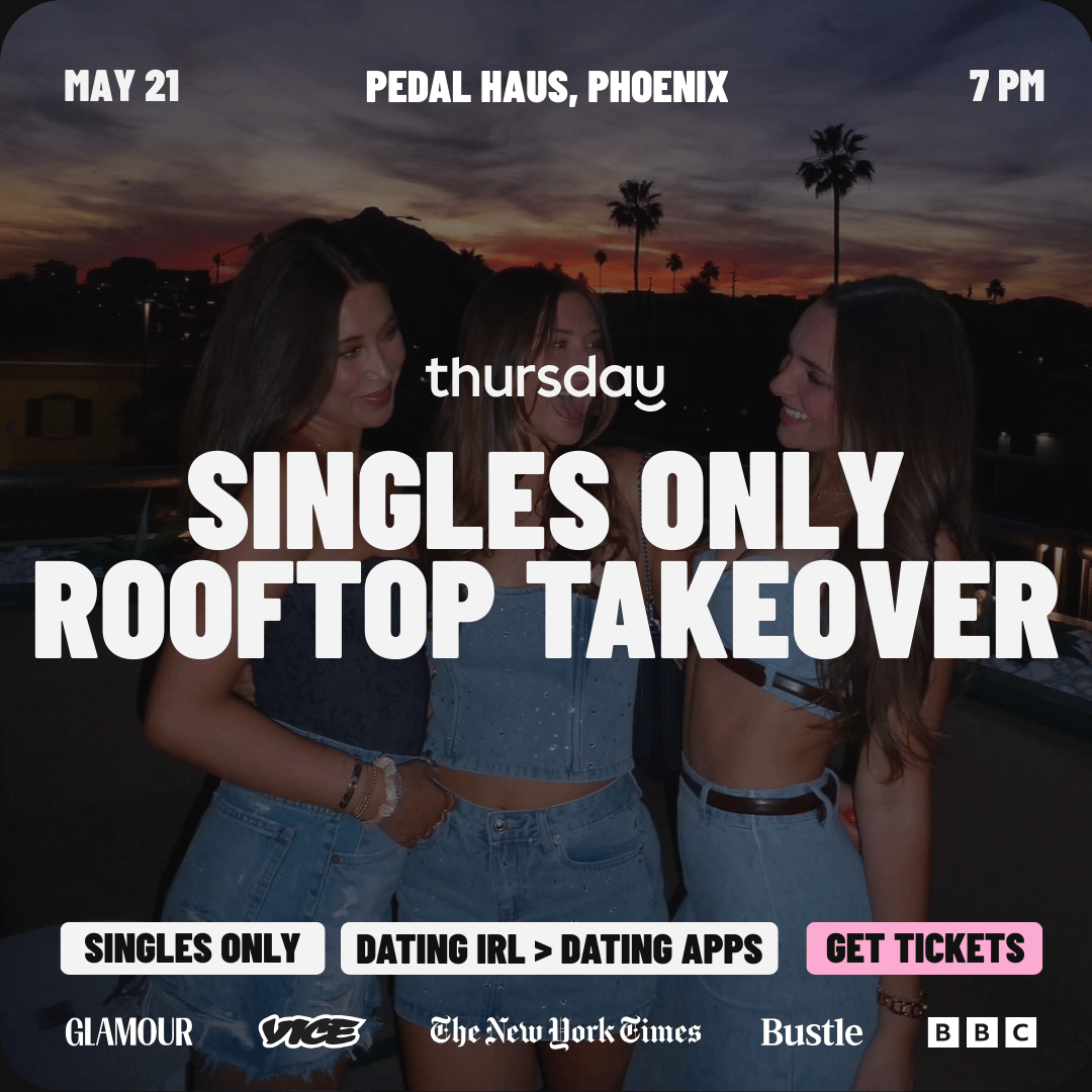 Thursday | Singles Rooftop Takeover at Pedal Haus | Phoenix