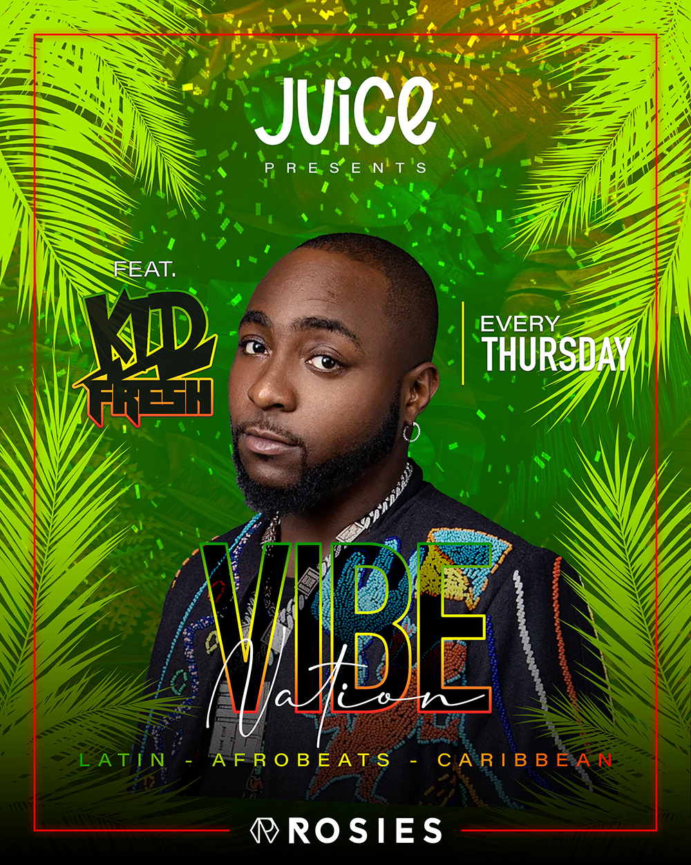 VIBE NATION “Three Worlds. One Rhythm. One Unforgettable Night.”