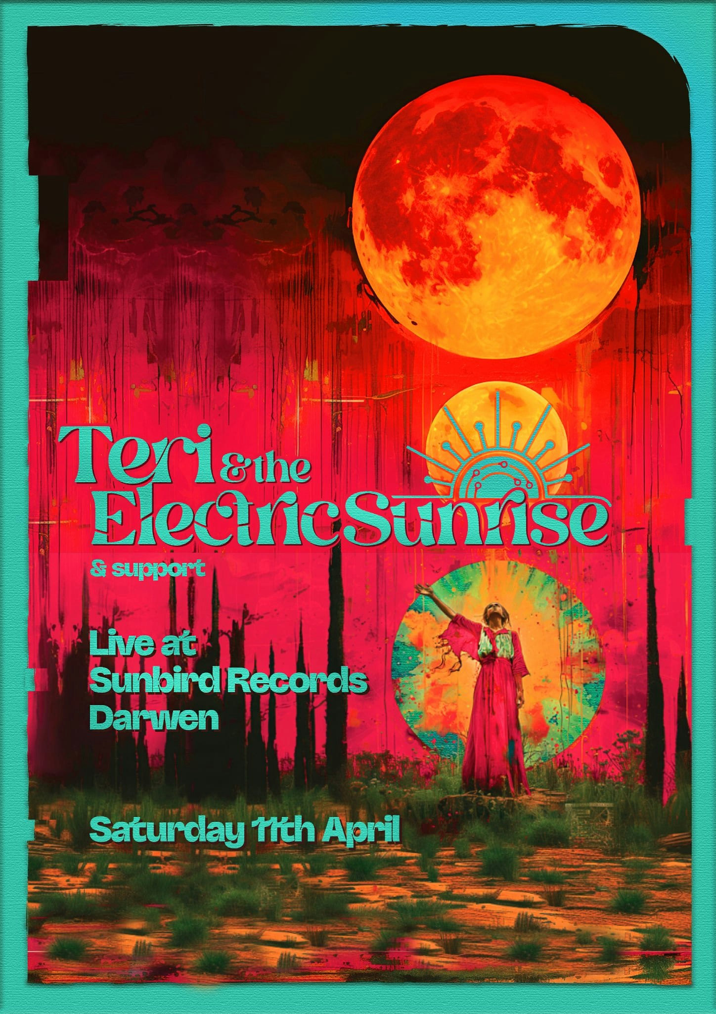 Teri & The Electric Sunrise + Support