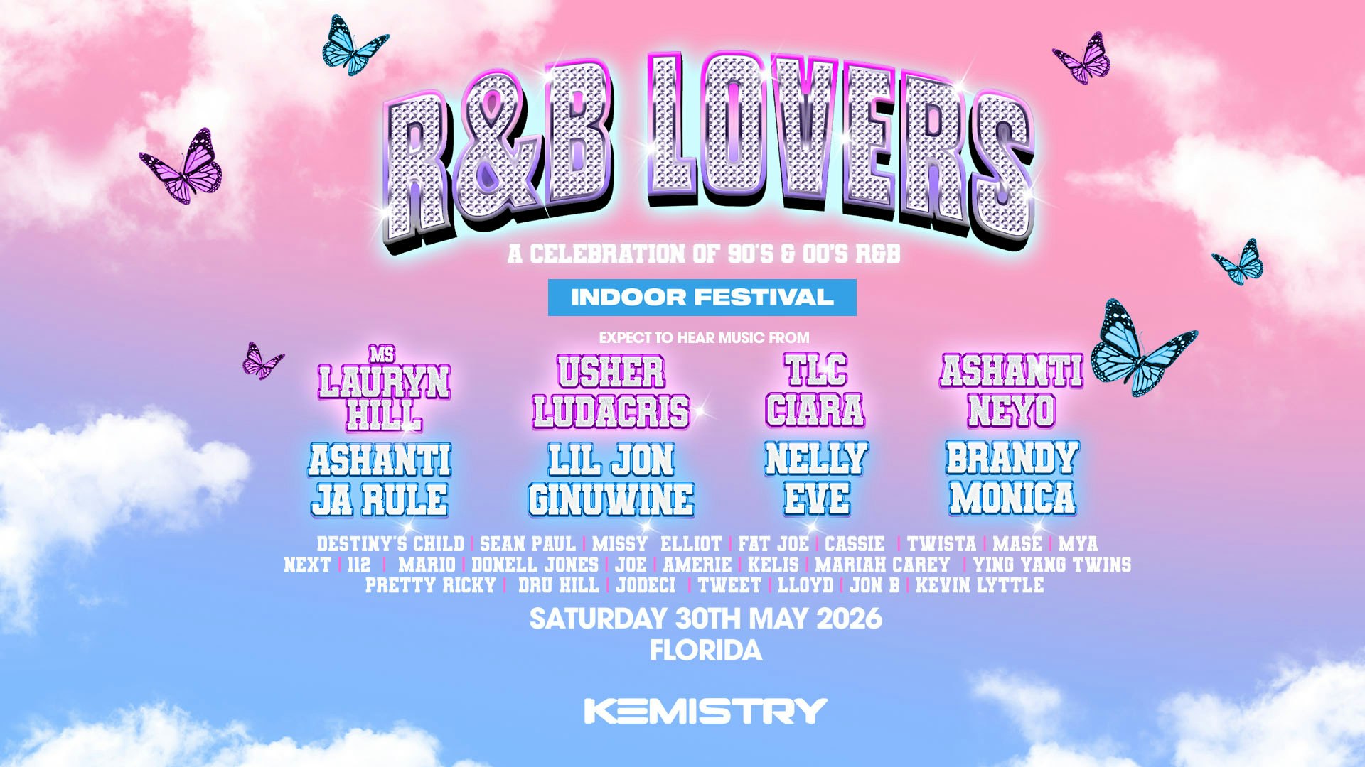 R&B Lovers – Saturday 30th May – Fort Lauderdale [GENERAL ADMISSION TICKETS ON SALE NOW!]