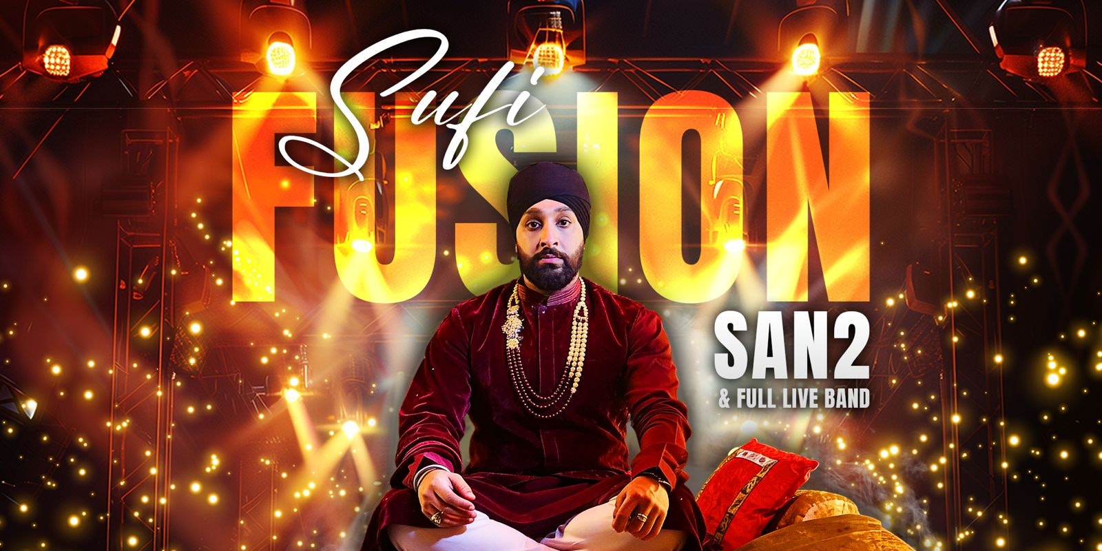 Sufi Fusion Night with San2 & Band – Upminster